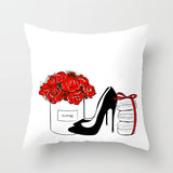 Valentine 'S Day Pillow Covers 4 Piece Random Styles Together Holiday Home Sofa Cushion Cushion Cover