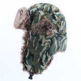 Winter Hats Men and Women Camouflage Outdoor Hat Ear Protection