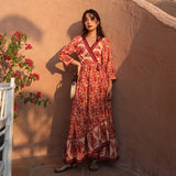 Gypsy Style Dresses Beach Dress Seaside Vacation Dress