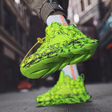 Men Sneakers Men Walking Shoes for Jogging Breathable Lightweight Shoes Trendy Casual Sneakers Men
