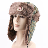 Winter Hats Men and Women Camouflage Outdoor Hat Ear Protection