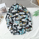 Men's Shirts Printed Shirt Long Sleeve Loose
