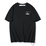 Off White T Shirt Ow Arrow Short Sleeve Tshirt Plus Size Casual Men'S Clothing Owt