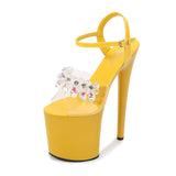 Women Platform Sandals Sexy Waterproof Slippers for Women Summer