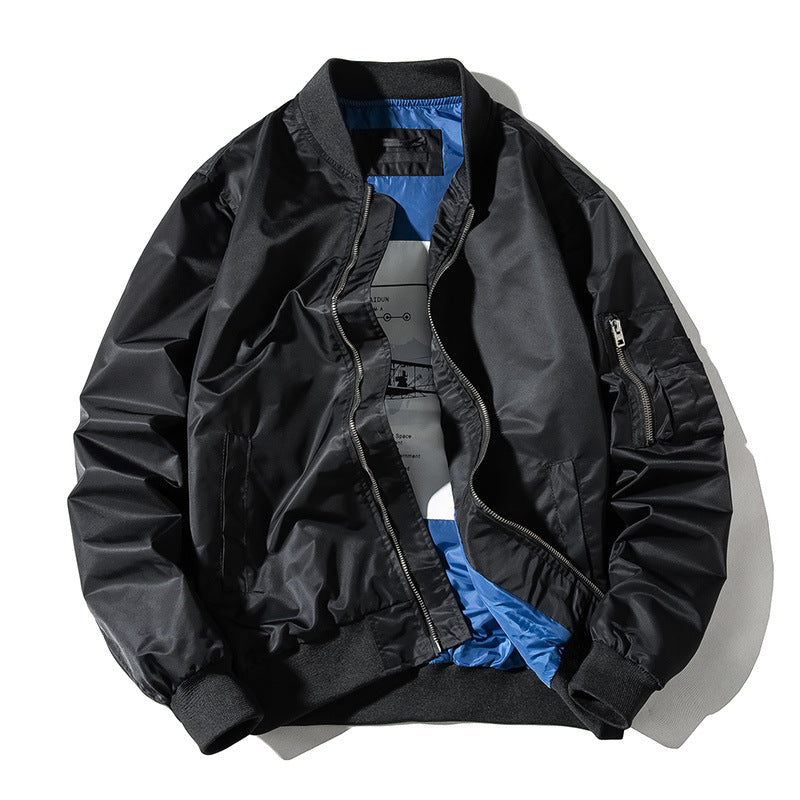 Varsity Jacket Spring Pure Jacket Men'S Jacket Women'S Baseball Uniform