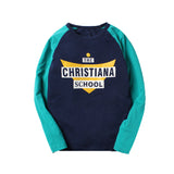 Children Long Sleeve Shirts Spring and Autumn Boy's Long-Sleeved T-shirt round Neck