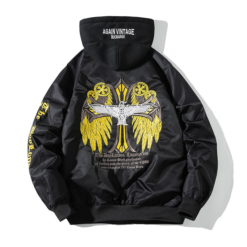 Varsity Jacket Spring And Autumn Jacket Men'S Embroidered Baseball Uniform Coat