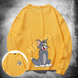 Tom And Jerry T Shirt Cartoon Anime Cat And Mouse Print