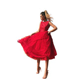 Burgundy Evening Dresses for Weddings Spring Dress Backless Princess Dress