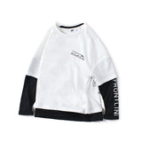 Children Long Sleeve Shirt T-shirt for Boys Spring and Autumn