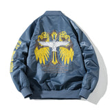 Varsity Jacket Spring And Autumn Jacket Men'S Embroidered Baseball Uniform Coat