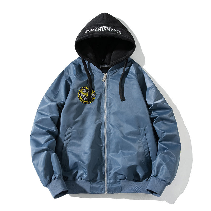 Varsity Jacket Spring And Autumn Jacket Men'S Embroidered Baseball Uniform Coat
