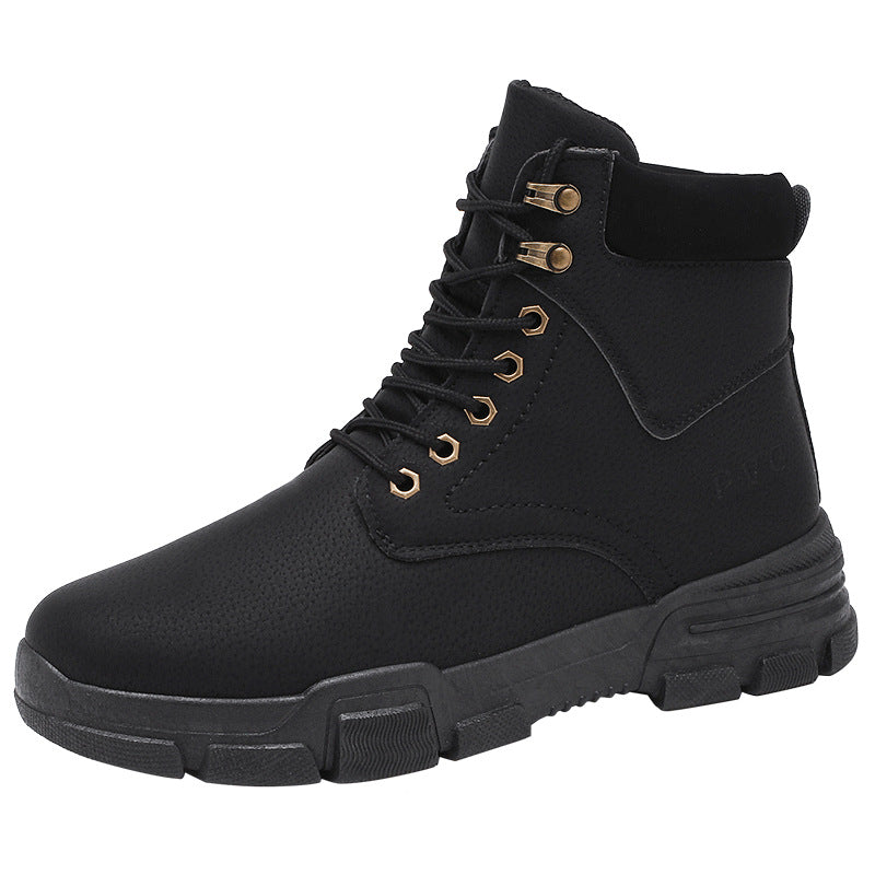 Men's Boots Work Boot Men Casual Hiking Boots High Top Outdoor Men's Casual Sports Shoes