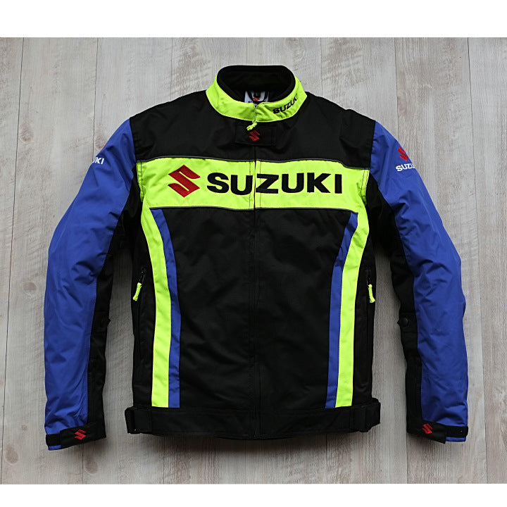 Suzuki Motorcycle Jacket Autumn And Winter Scrambling Motorcycle Cycling Clothing Men