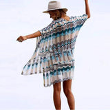 Coachella Music Festival Outfits Knitted Beach Swimsuit Bikini Vacation Women's Clothing