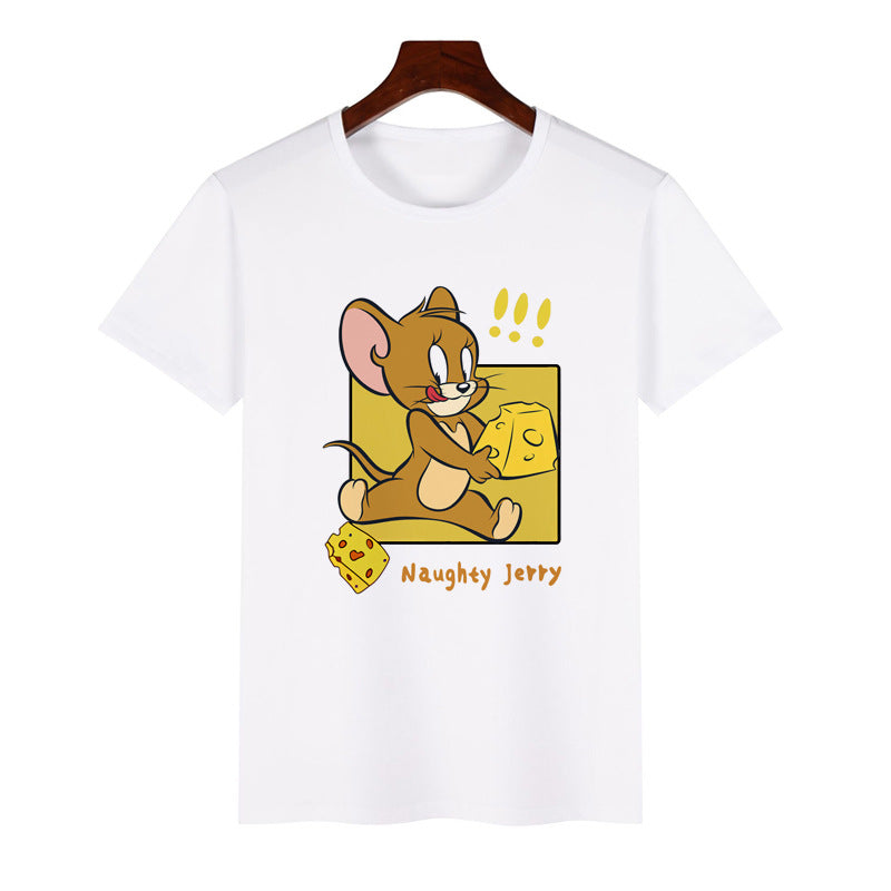 Tom And Jerry T Shirt Cartoon Hong Kong Style
