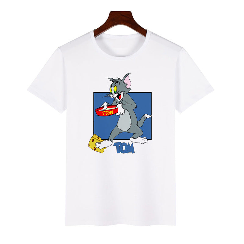 Tom And Jerry T Shirt Cartoon Hong Kong Style