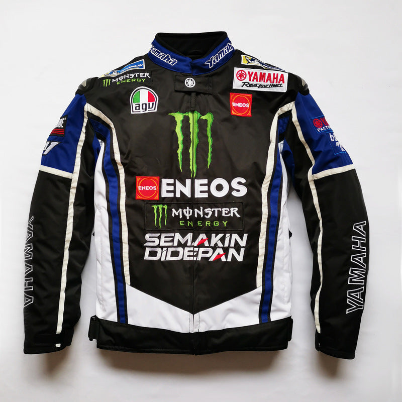 Yamaha Motorbike Riding Jacket Autumn And Winter Motorcycle Cycling Clothing Men'S And Women'S Car Jacket Tension Suit