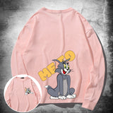 Tom And Jerry T Shirt Cartoon Anime Cat And Mouse Print