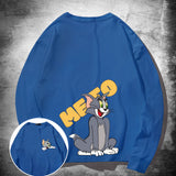 Tom And Jerry T Shirt Cartoon Anime Cat And Mouse Print