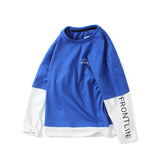 Children Long Sleeve Shirt T-shirt for Boys Spring and Autumn
