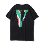 Vlone Mexico Friends Shirt Male And Female Couple Short Sleeve T-Shirt