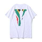 Vlone Mexico Friends Shirt Male And Female Couple Short Sleeve T-Shirt