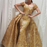 Long Homecoming Dresses Women's Stand-Alone Retro Court Elegant Dress Dress