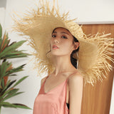 Big Hats Straw Hat Summer Women's Seaside Beach Hat