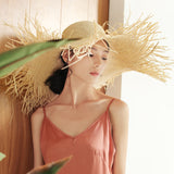 Big Hats Straw Hat Summer Women's Seaside Beach Hat