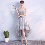 Mauve Dress Bridesmaid Spring Purple Lace Evening Dress