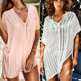 Coachella Music Festival Outfits Spring/Summer Hollow out Knitwear Loose Bikini Air Clothes Women