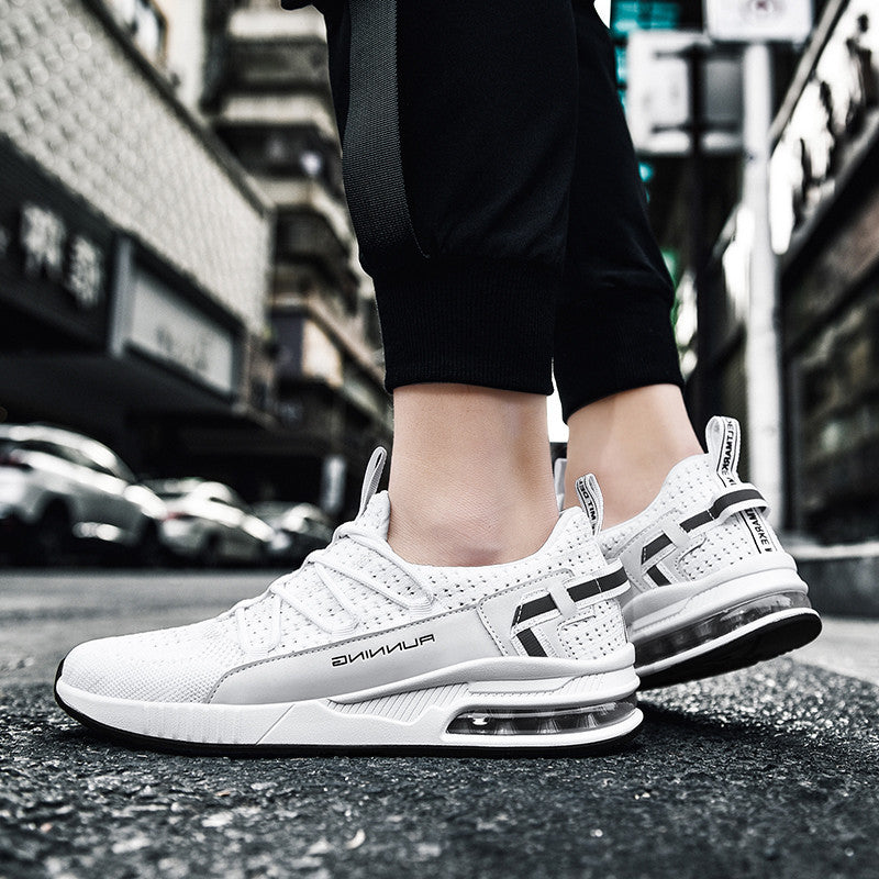 Men Sneakers Men Walking Shoes for Jogging Breathable Lightweight Shoes Summer Air Cushion Sports Casual Men's Shoes