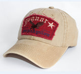 Ball Caps Summer and Autumn Washed Distressed Baseball Cap Embroidered Letters