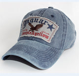 Ball Caps Summer and Autumn Washed Distressed Baseball Cap Embroidered Letters