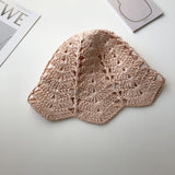 Straw Hat Spring/Summer Children's Weaving Hollow Breathable Straw Hat Casual