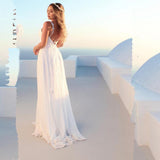 See through Wedding Dress Summer Dress V-neck Strap Dress Formal Dress