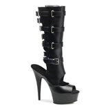 Platform Heels for Women 15cm High Heels Platform Peep Toe Boots