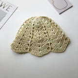 Straw Hat Spring/Summer Children's Weaving Hollow Breathable Straw Hat Casual