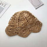 Straw Hat Spring/Summer Children's Weaving Hollow Breathable Straw Hat Casual