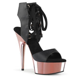 Platform Heels for Women 15CM Fashion Lace-up Sandal Boots