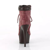 Platform Heels for Women 15cm Zip Lace-up Nightclub Boots