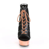 Platform Heels for Women 15CM High Heel Lace-up Nightclub Booties