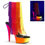 Platform Heels for Women 15cm Tassel High Heel Nightclub Booties