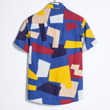 Camp Collar Shirt Short Sleeve Floral Shirt
