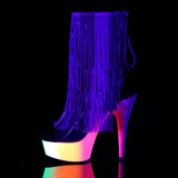 Platform Heels for Women 15cm Tassel High Heel Nightclub Booties