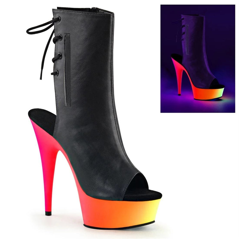 Platform Heels for Women 15cm High Heel Nightclub Performance Booties