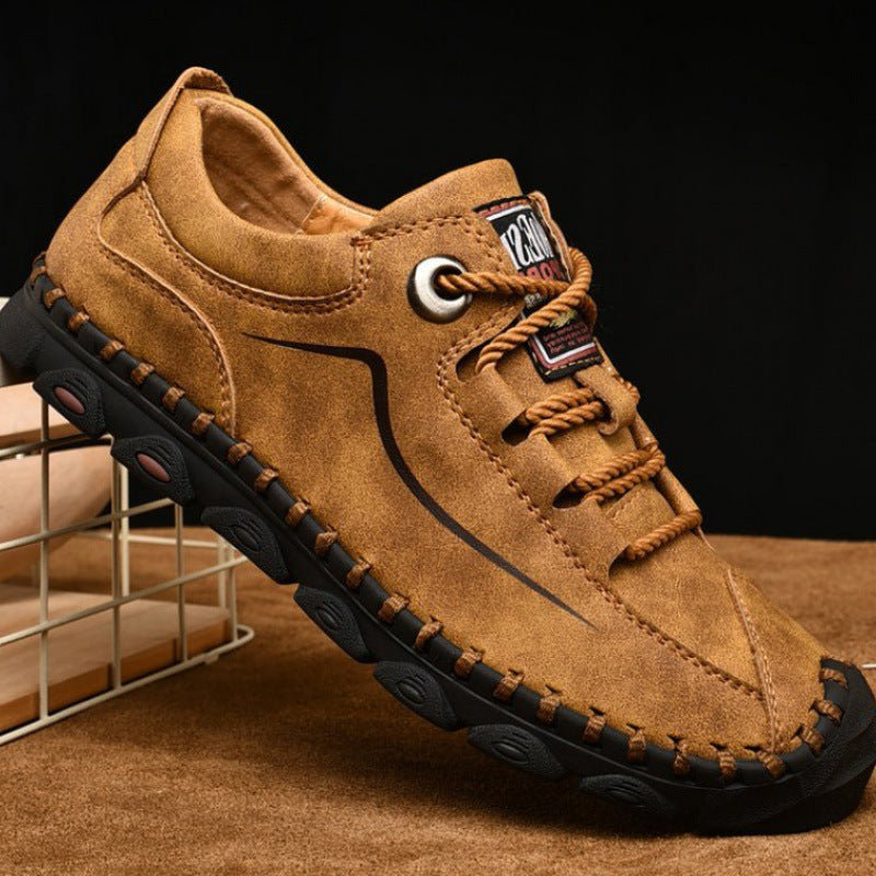 Men's Loafers Relaxedfit Slipon Loafer Men Shoes Men's Casual Leather Shoes plus Size Men's Shoes