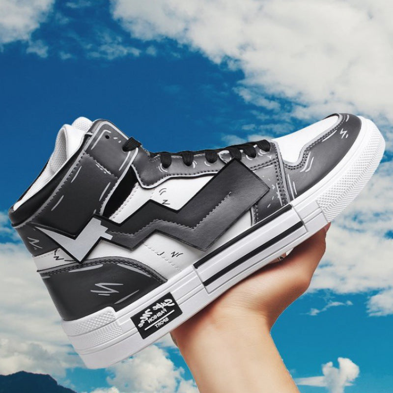 Men Sneakers Men Walking Shoes For Jogging Breathable Lightweight Shoes High Top Sneakers Casual Shoes Men's Shoes