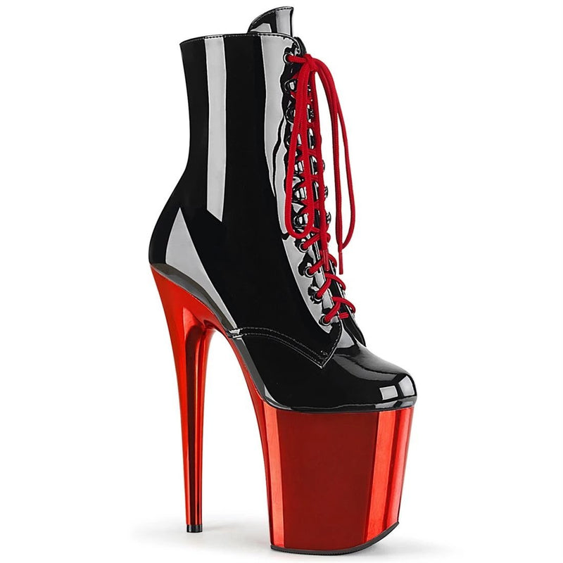 Platform Heels for Women 20cm Stiletto Heel Nightclub Stage Ankle Boots